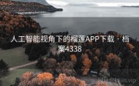 人工智能视角下的榴莲APP下载 · 档案4338