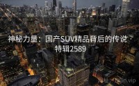 神秘力量：国产SUV精品背后的传说 · 特辑2589